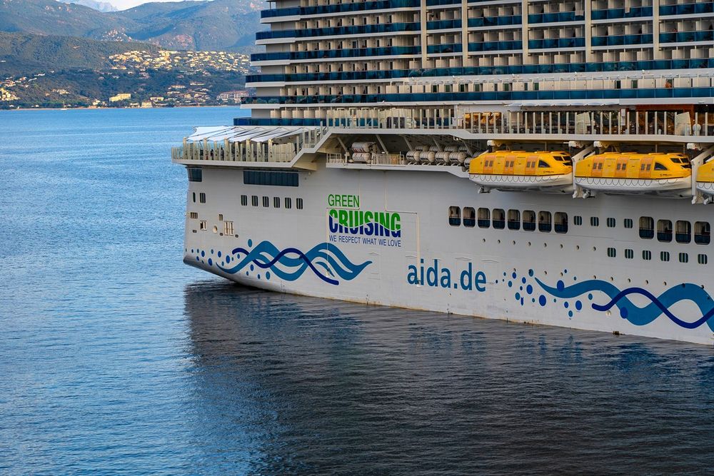5. “Green cruising” - ship using liquified natural gas, a fossil fuel – not green. LNG emits 25% less carbon dioxide than conventional marine fuels but it is mostly methane, a potent greenhouse gas (GHG) that traps 86 times more heat than the same amount of CO2 over a 20-yr time period (International Council on Clean Transportation)  (Dave Walsh 2024)

