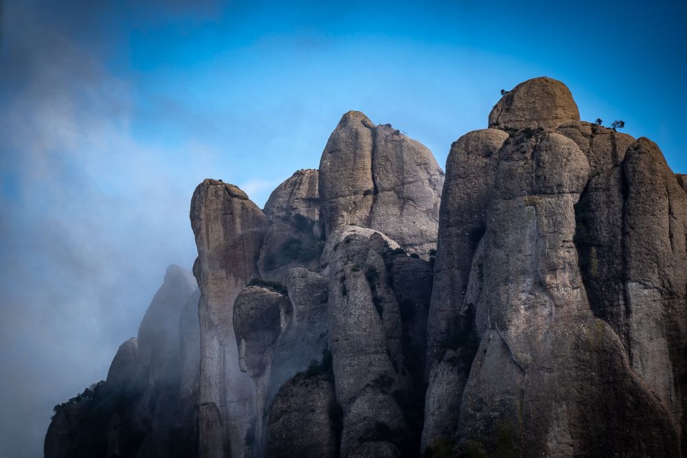  Some of the impressive conglomerate peaks of Montserrat