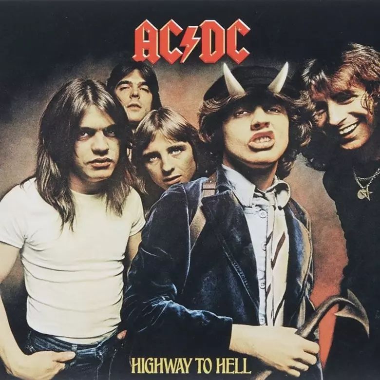 Album cover: AC/DC, Highway to Hell