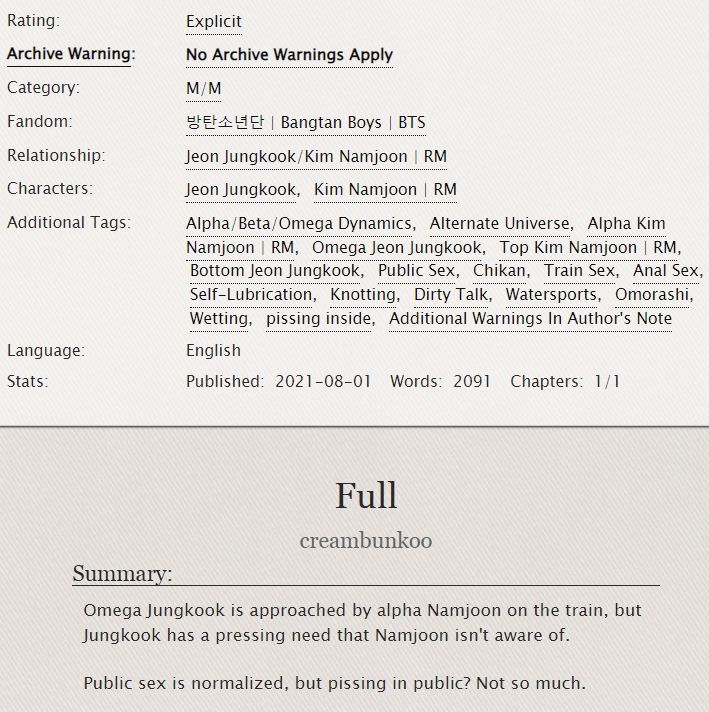 ao3 header info