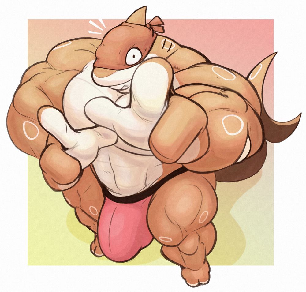 Tried a harder pose.