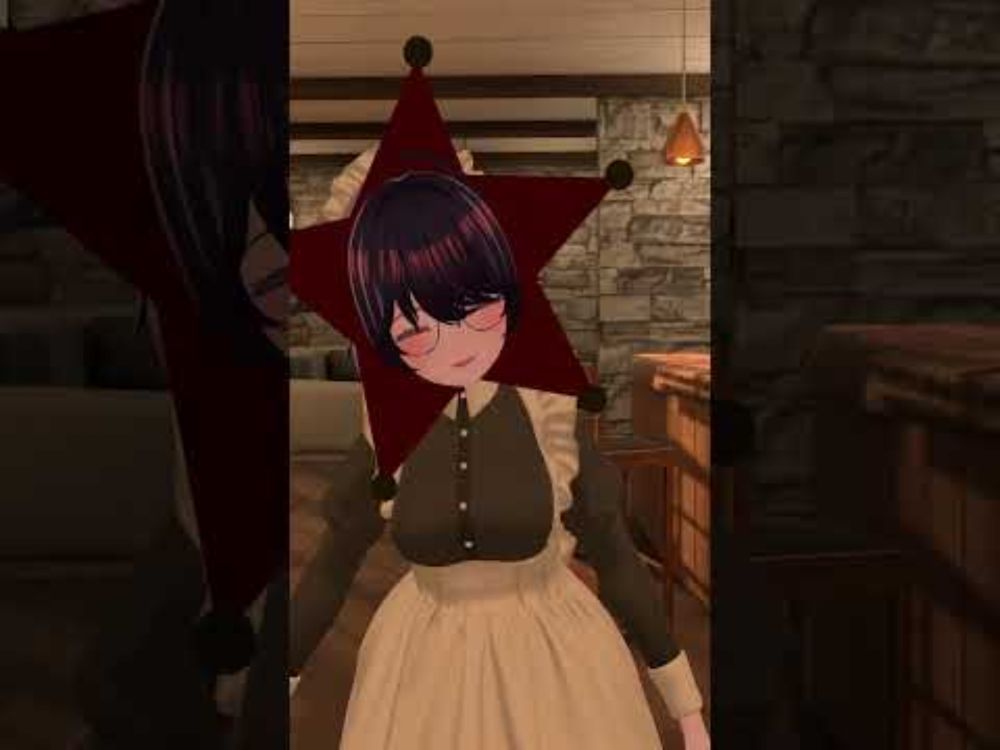 I just came to say hello :3 #vrchat #virtualreality #vr #cute #vtuber