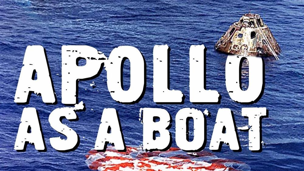 That Time Astronauts Discovered the Apollo Spacecraft was a Terrible Boat