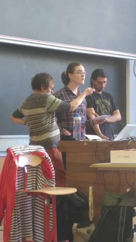 Intervention d'une doctorante de l'IDEEV