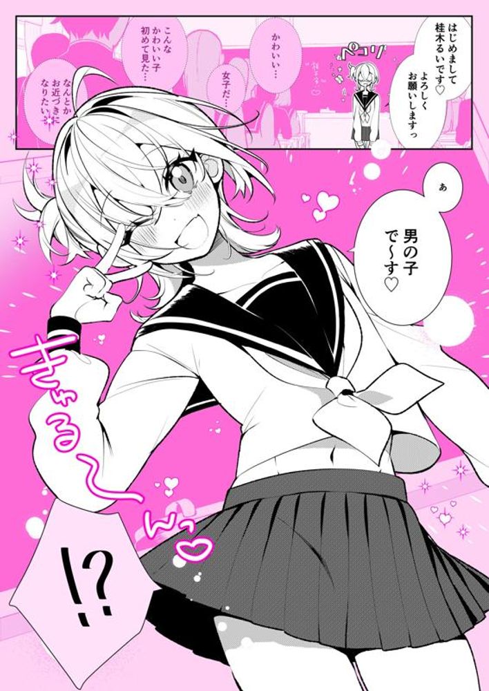 100 Nichigo ni Classmate no Seiheki wo Kuruwaseru, Otokonoko Tenkousei ♡