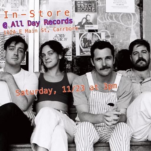 Mipso in-store appearance at All Day Records on Saturday, November 23 at 3PM