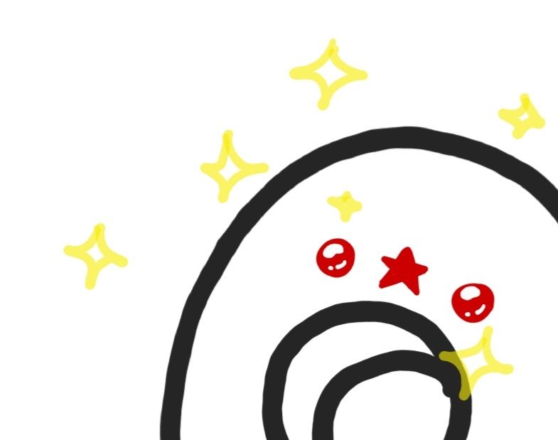 sparkle sparkle dot eyes
