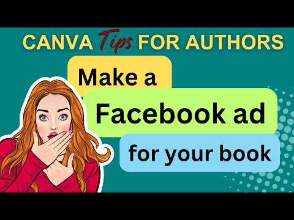 Make a Facebook ad from your book cover