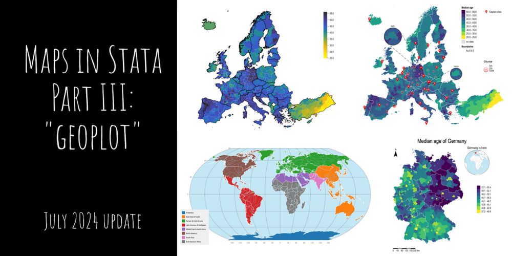 Maps in Stata III: geoplot