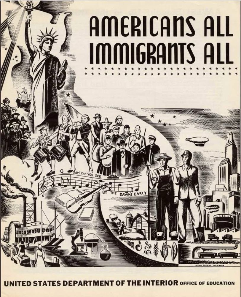 AMERICANS ALL IMMIGRANTS ALL
SAY! CAN YOU SEE
BY THE
DAWNS EARLY
UNITED STATES DEPARTMENT OF THE INTERIOR OFFICE OF EDUCATION