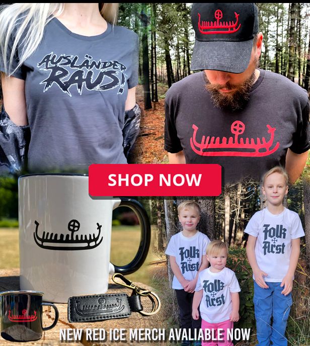 RAUS
SHOP NOW
fOR
Falk
FGt
Piest
NEW RED ICE MERCH AVALIABLE NOW