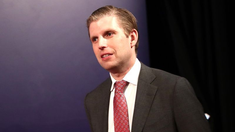 Eric Trump appears on radio program that sparked controversy for his brother | CNN Politics