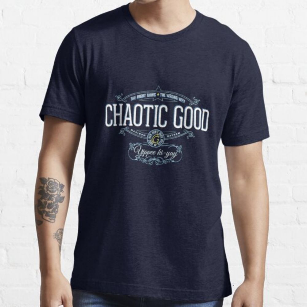 "Chaotic Good" Essential T-Shirt for Sale by andyjonesy87