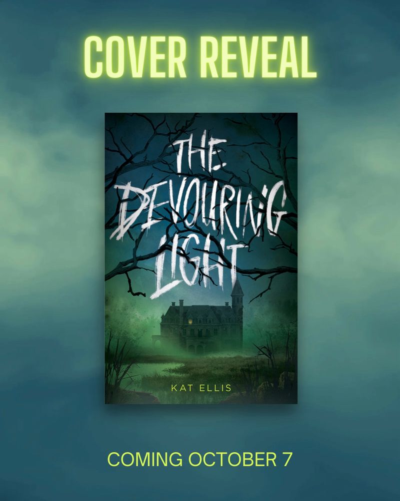Cover is a murky swamp scene with a Manor House and one lit window, with the title woven between creepy tree branches. 