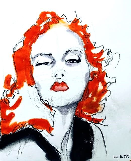 Face #sketch #draw #art #Artshare #artonpaper #handdrawn #portrait #drawing #illustrator #ilustration