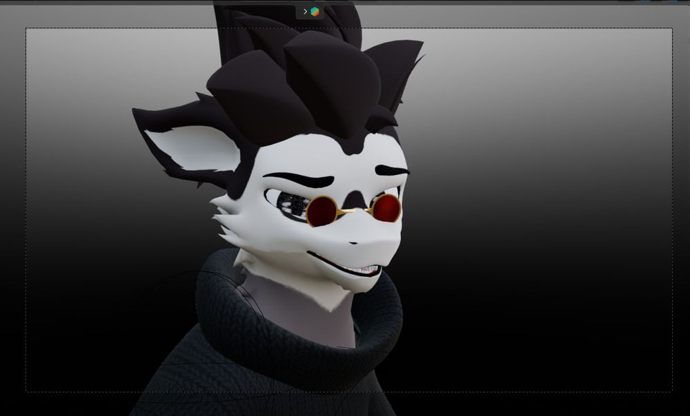 soup-brained dragon giving the camera a suggestive look.