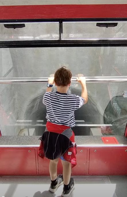 Funicular, inside view