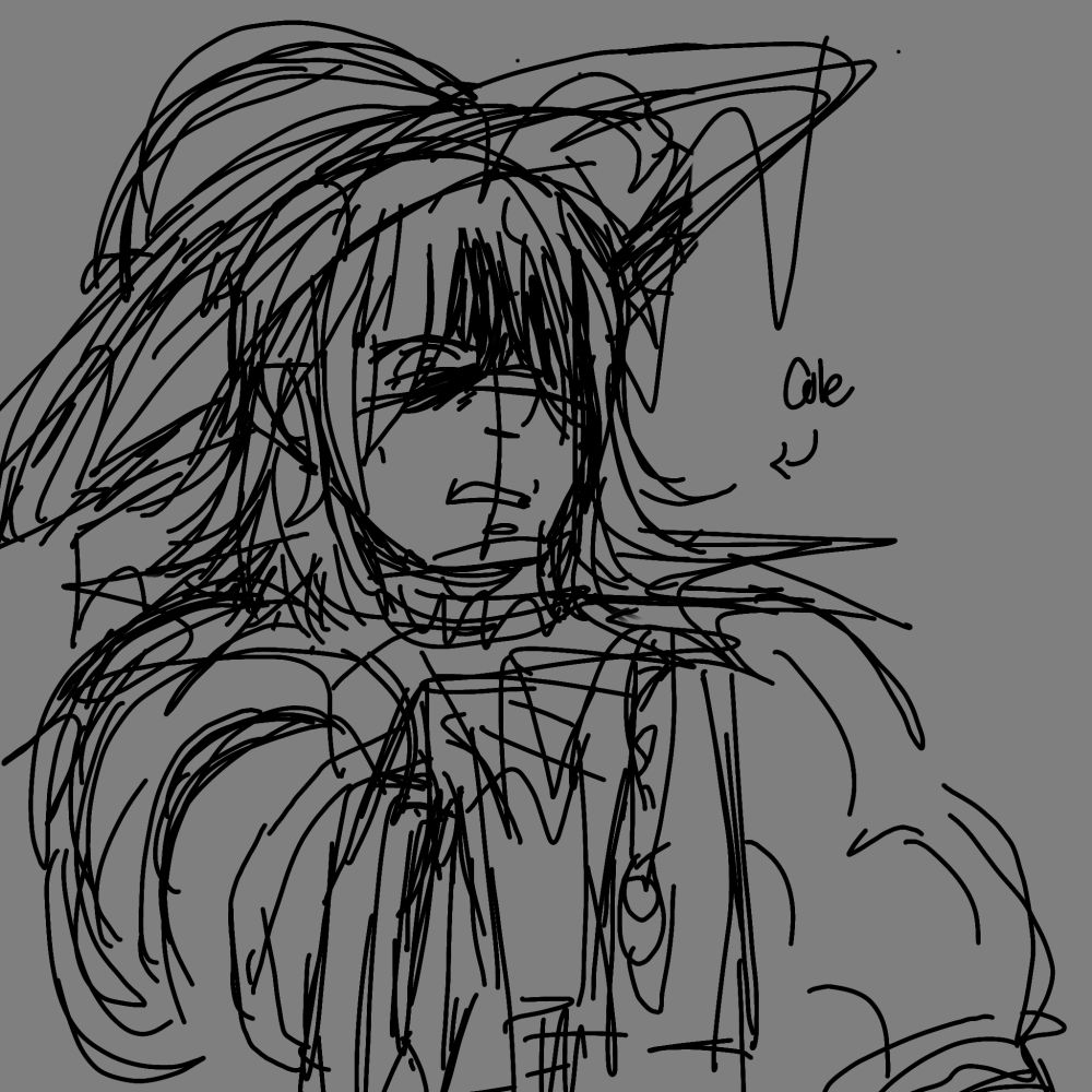 they are an adult in my au so like HSLP and this is an old drawing 😝😝