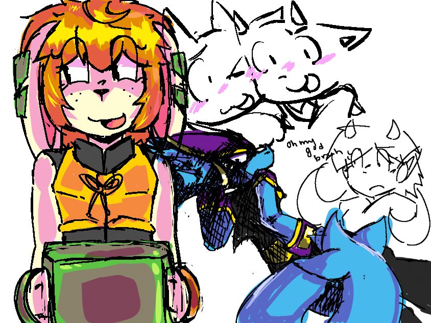 left and bottom are freedom planet and the others are Nan quest 