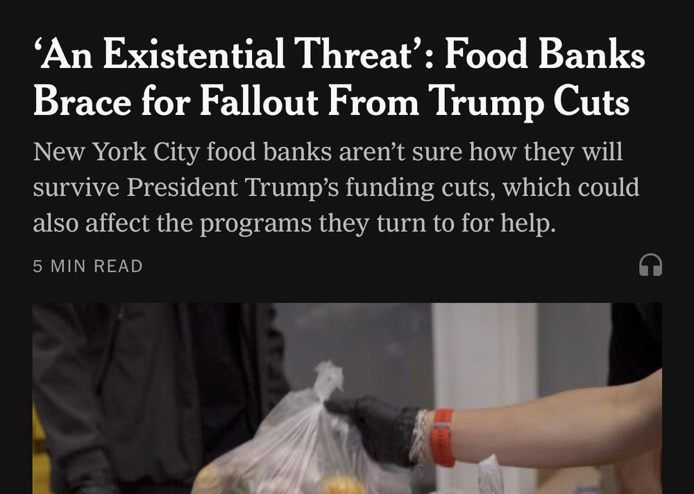 An Existential Threat: Food Banks Brace for Fallout from Trump Cuts