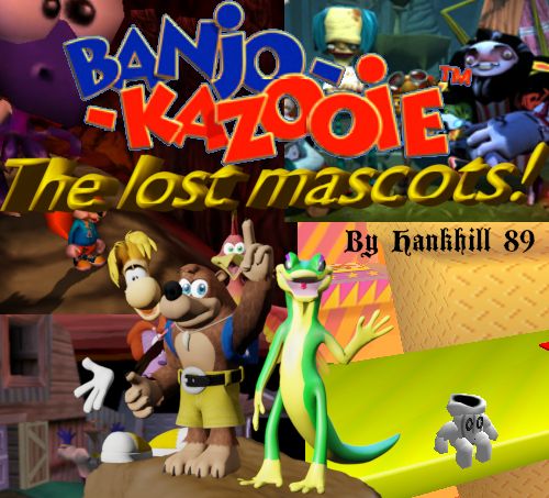 Banjo-Kazooie: The Lost Mascots, a Banjo-Kazooie ROM hack by hankhill89 (who is certainly NOT feeble-minded) that features other neglected video game mascots, including Rayman, Conker, Glover, and (of course) Gex!