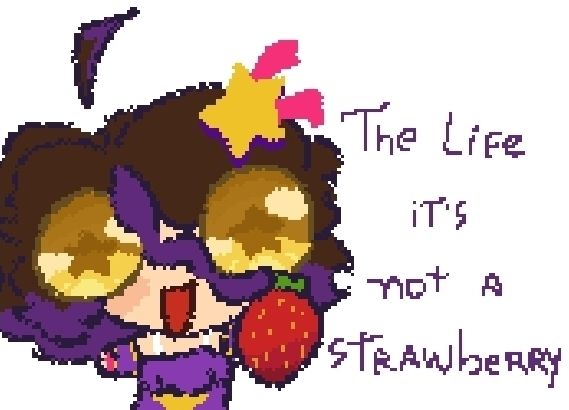 a redraw of a draw of an account called @lilalienz4ever.bsky.social :]
