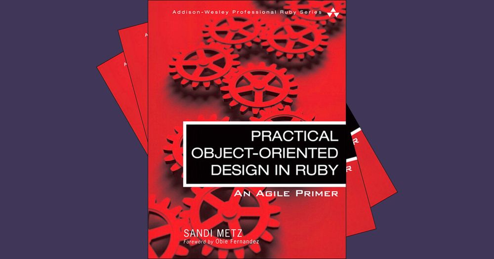 Cover of the book Practical Object-Orient Design in Ruby