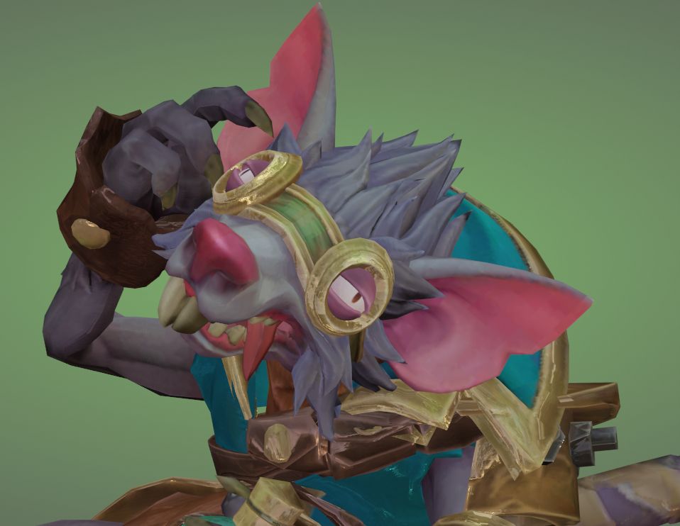 Twitch looking confused, like his head malfunctioned. He's tapping his head trying to get it too work