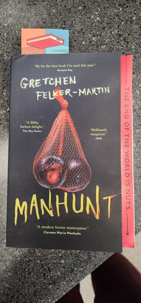 Cover for Manhunt. A novel by Gretchen Felker-Martin