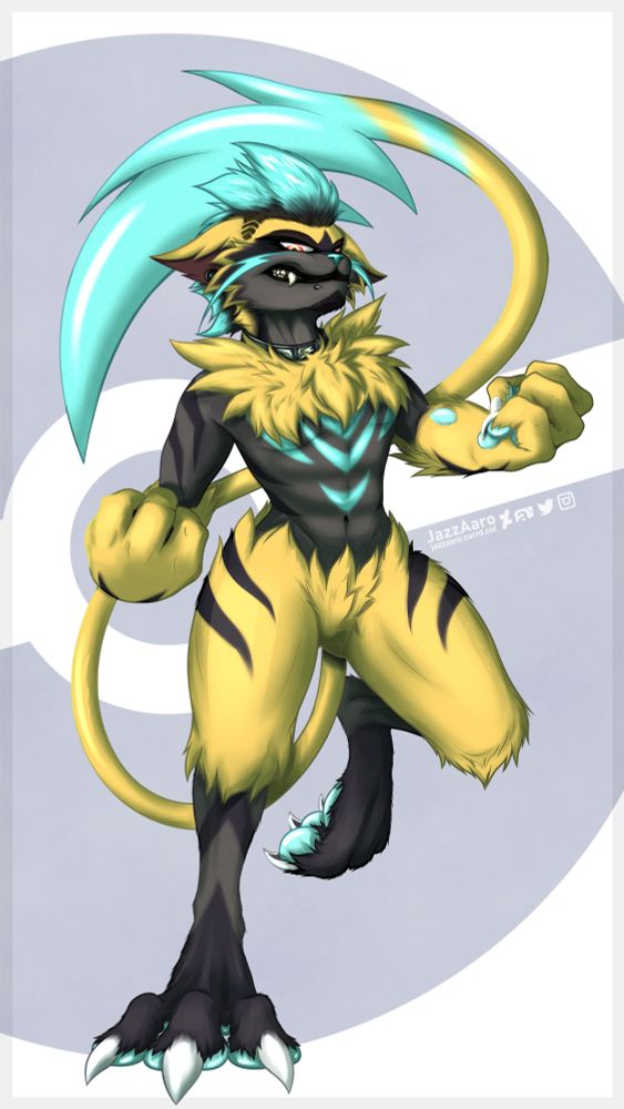 My Zeraora form