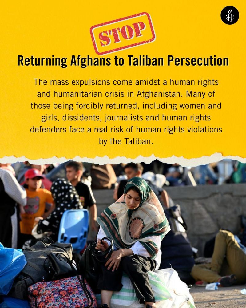 Stop returning Afghans to Taliban persecution