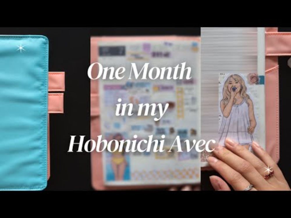 One Month in my Hobonichi Avec! | First Impressions & How I Use It