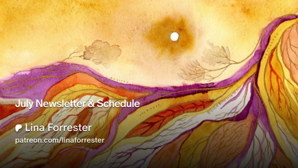 July Newsletter & Schedule | Lina Forrester