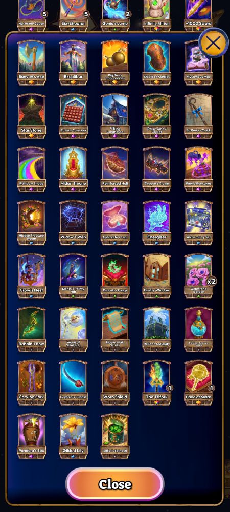 The other 29 treasures