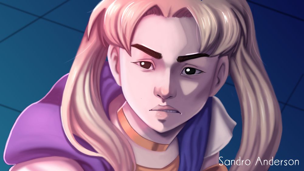 the sailor moon redraw trend in a semi realism art style