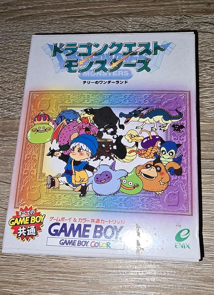 Dragon Quest Monsters for GBC. Japanese version.