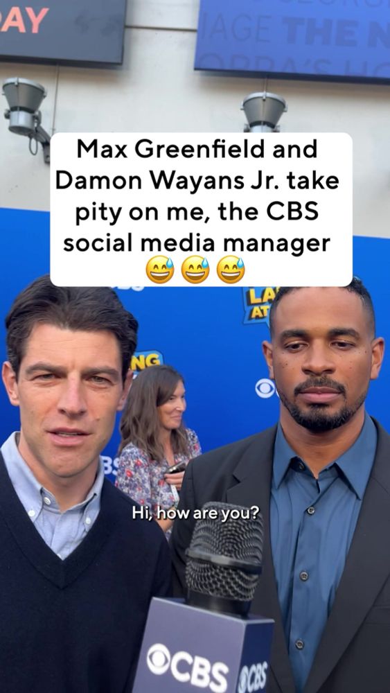 For #CBSPremiereWeek and beyond, this account is a #maxgreenfield and #damonwayansjr stan account. 😍 #theneighborhood #poppashouse #tv #tvshow #socialmediamanager 