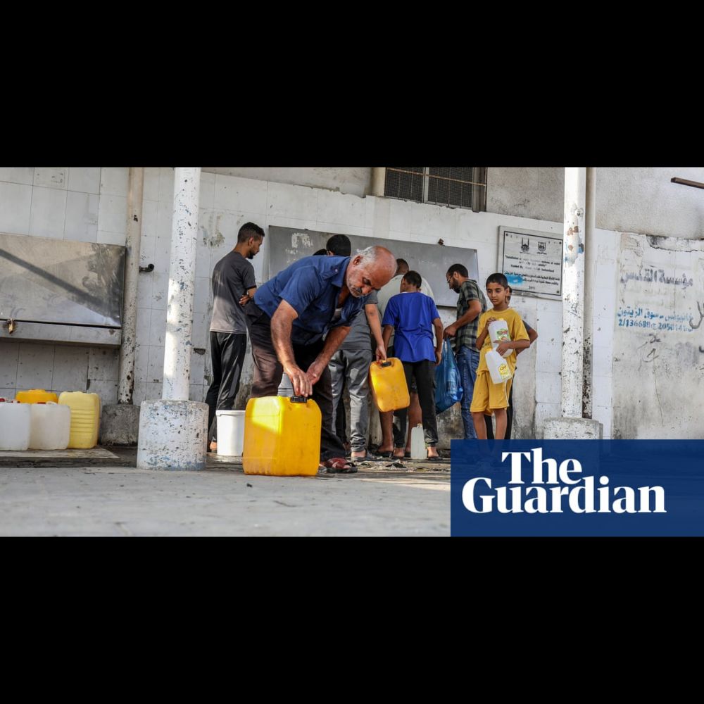 Fears grow people are dehydrating to death in Gaza as clean water runs out