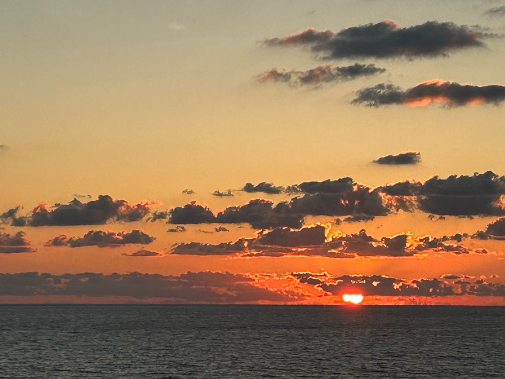夕暮れの空