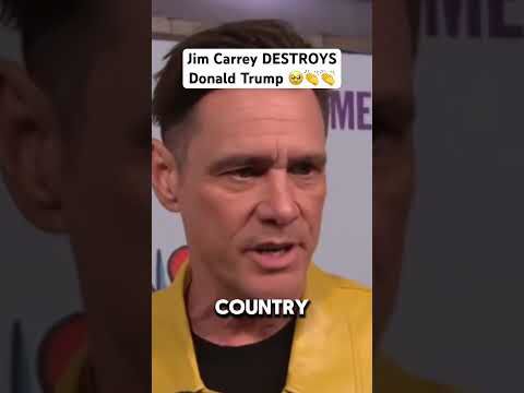 Jim Carrey DESTROYS Trump #jimcarrey #trump #democrats