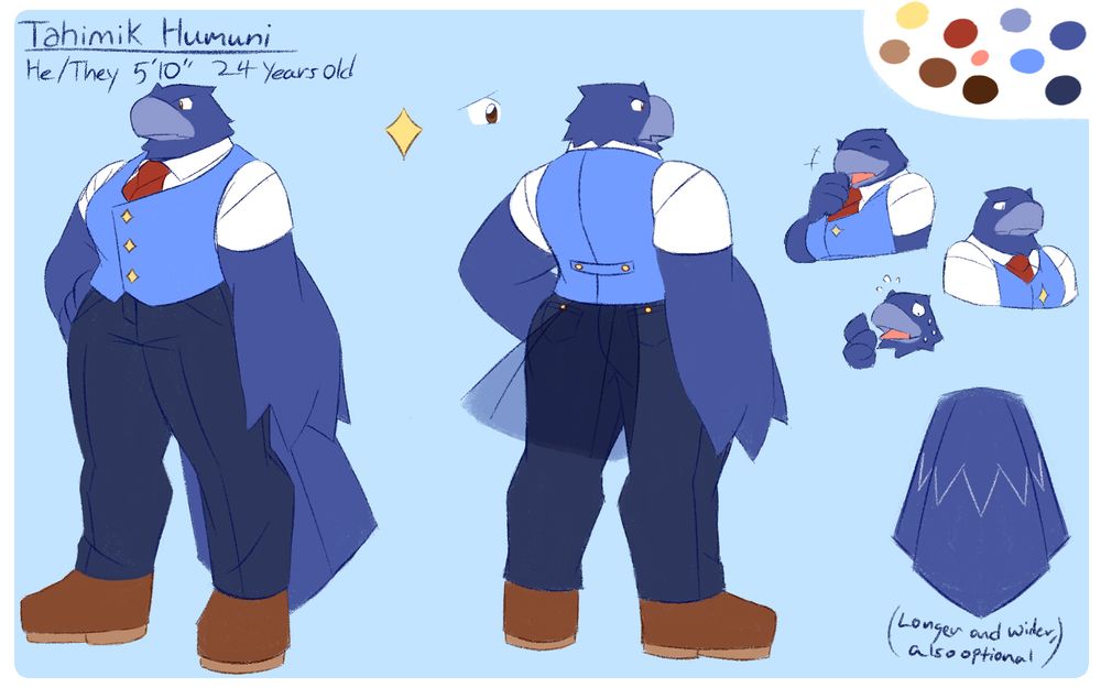 Ref Sheet of Tahimik