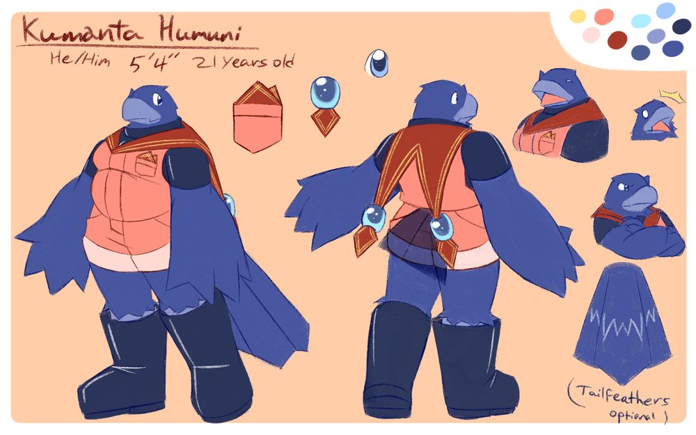 Ref Sheet of Kumanta