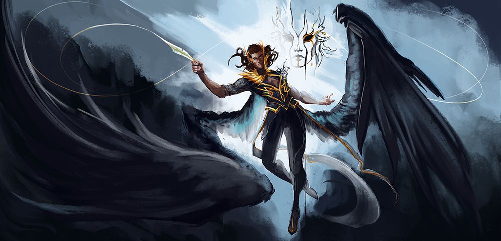 Vax´ildan - Champion of Raven Queen from Critical Role and Legend of Vox Machina