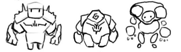 Golems concept art