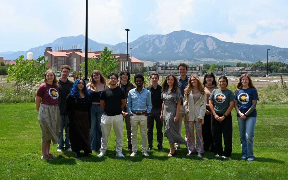 The Shining Students of the 2025 Boulder Solar Alliance REU program