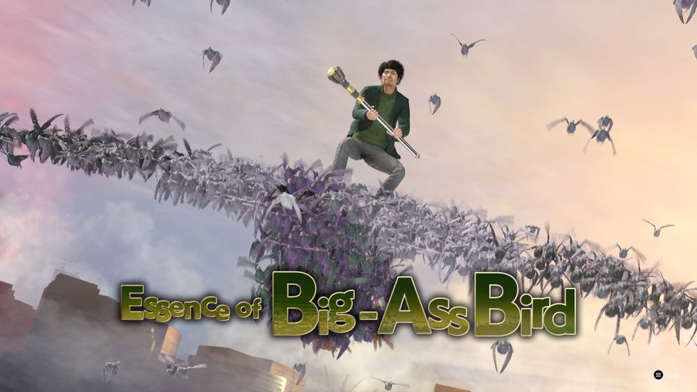 essence of big-ass bird attack from Infinite Wealth