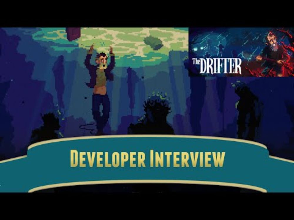 Designing The Drifter With Dave Lloyd | Perceptive Podcast #adventuregame #indiedev #gamewisdom