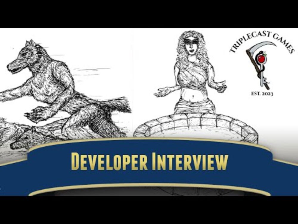 Talking Tabletop RPGs With Triplecast Games (Part 1) | Perceptive Podcast #gamewisdom #indiegames