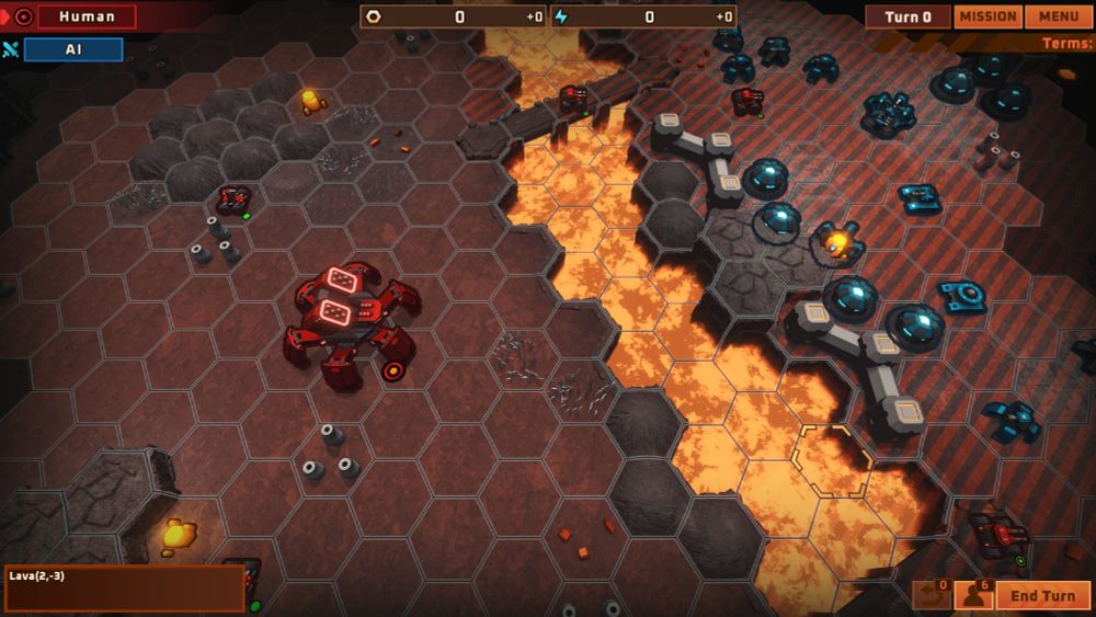Lava river