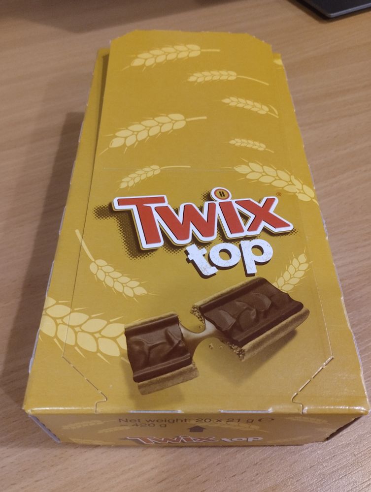 A box of Twix